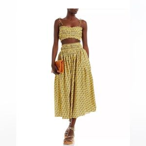 Rhode Pooja Midi Skirt Small